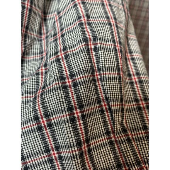 Daniel Cremieux Men's Plaid Cotton Long Sleeve Button-Down Shirt Gray Medium - Picture 7 of 9